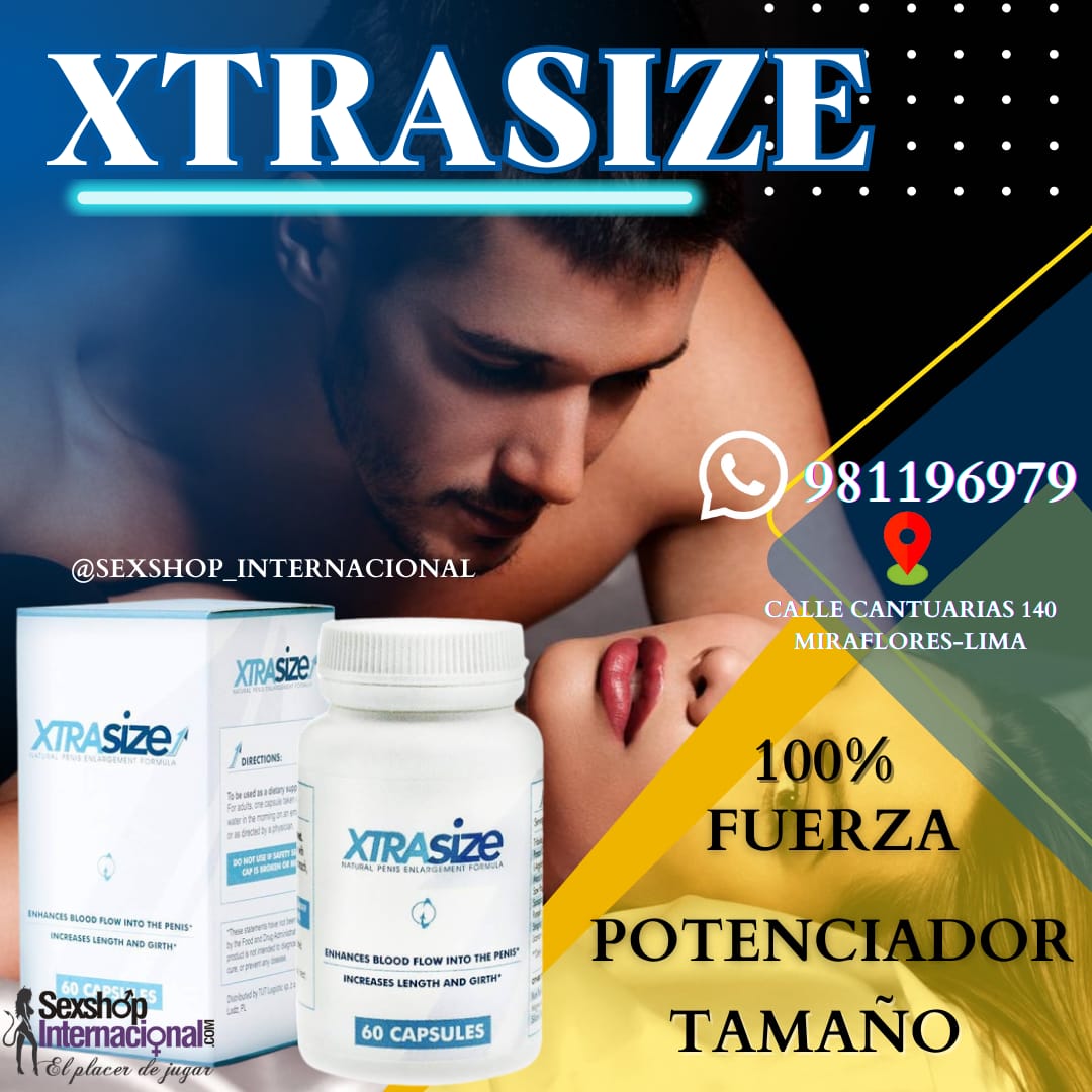 SUPLEMENTO ORIGINAL XTRASIZE-ELEVA LA POTENCIA SEXUAL-TESTOSTERONA-SEXSHOP LIMA 971890151 